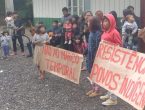 “Não faça sumir a nossa voz neste lugar”: indígenas de Araquari manifestam contra marco temporal