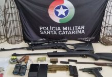 Duas pessoas são presas durante operação de combate à caça ilegal em Itapoá