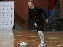 Goleiro do JEC Futsal recebe sondagem de clube asiático Imagem do goleiro Jaime, do JEC Futsal