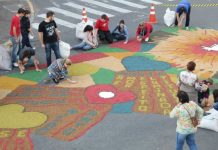 tapete corpus christi joinville