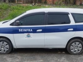 Carro da Prefeitura de São Francisco do Sul furtado é encontrado em Joinville