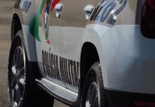Viatura da Polícia Militar de Santa Catarina