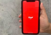 tela de celular com o aplicativo do ifood