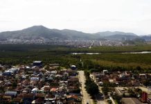 foto aérea joinville