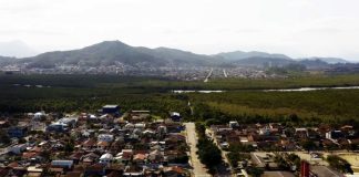 foto aérea joinville