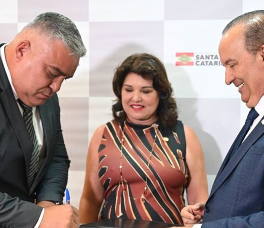 Sargento Lima, de Joinville, toma posse como secretário estadual de Segurança Pública