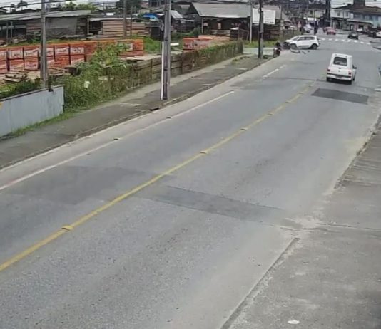 VÍDEO – Motociclista morre em acidente no Aventureiro, em Joinville