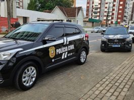 Com material explosivo em casa, homem é preso em Joinville