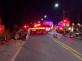 Motorista embriagado teria causado acidente que deixou duas pessoas mortas no Vale do Itajaí, diz PMRv Motorista embriagado teria causado acidente que deixou duas pessoas mortas no Vale do Itajaí, diz PMRv