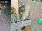 VÍDEO – Em três dias, floricultura é alvo de dois ataques de pedras no centro de Joinville