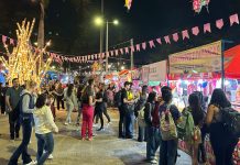 festa junina na praça em joinville