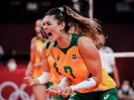 Catarinense Rosamaria Montibeller é convocada pela Seleção Brasileira de Vôlei para Olimpíadas de Paris
