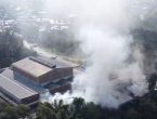 VÍDEO - Incêndio atinge fábrica da Beagle em Blumenau e mobiliza bombeiros