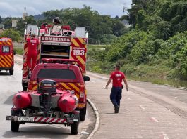 Bombeiros encontram corpo em estado de decomposição em rio em Brusque