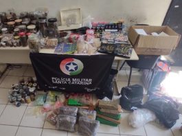 Polícia Militar apreende grande quantidade de drogas em apartamento de Joinville