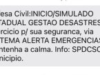 maior simulado de desastres do brasil