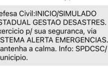 maior simulado de desastres do brasil