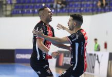 JEC Futsal estreia com vitória na Libertadores contra Fantasma Morales, da Bolívia