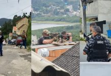 Operação acontece no Morro do Horácio, em Florianópolis