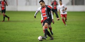 São Luiz e JEC em partida pela Série D de 2025 em Ijuí, no RS.