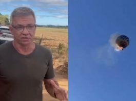 Gean Loureiro e esposa tentaram embarcar em balão que pegou fogo e caiu em SC: “Estava lotado” balão