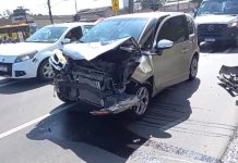 VÍDEO - Motociclista morre após grave colisão no bairro Bucarein, em Joinville