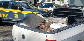 Carga com mais de uma tonelada de fios de cobre é apreendida na BR-101, em Joinville