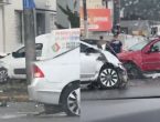 VÍDEO – Acidente envolvendo quatro carros é registrado no bairro Saguaçu, em Joinville
