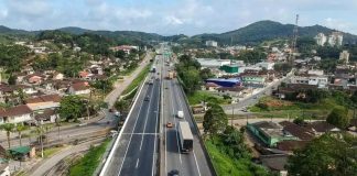 BR-101, em Joinville, será bloqueada neste domingo; confira horário e motivo BR-101