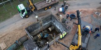 ETA Cubatão volta a operar em Joinville após última parada programada para obras de modernização ETA Cubatão volta a operar em Joinville após última parada programada para obras de modernização