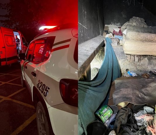 VÍDEO – Homem em situação de rua tem corpo incendiado enquanto dormia em Itajaí