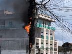 VÍDEO – Incêndio em transformador causa falta de energia em mais de dez mil unidades em Joinville