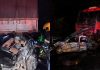 Homem morre e oito ficam feridos após engavetamento na BR-101, em Barra Velha