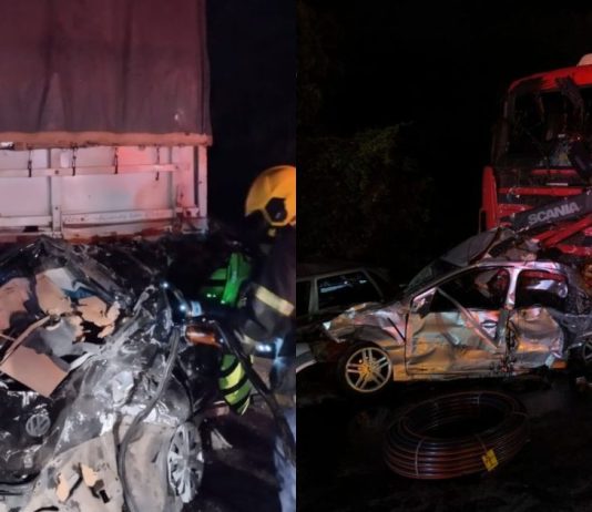 Homem morre e oito ficam feridos após engavetamento na BR-101, em Barra Velha