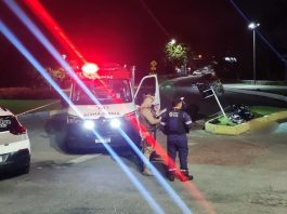VÍDEO – Casal morre ao ser arremessado em grave acidente de moto em Itajaí Casal morre