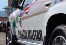 Homem fica ferido após realizar fuga da PM e sofrer queda de moto em Jaraguá do Sul PM