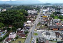 Joinville dá início à duplicação do trecho final da avenida Santos Dumont