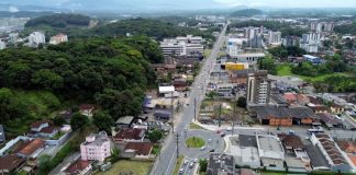 Joinville dá início à duplicação do trecho final da avenida Santos Dumont