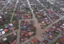 Município decreta situação de emergência após tempestade deixar 100 pessoas desabrigadas