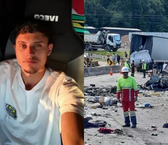 Identificado motorista que morreu em grave acidente na BR-376 em Guaratuba