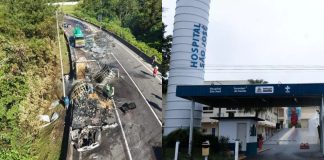 Seis vítimas de grave acidente na BR-376 estão em observação no Hospital São José de Joinville