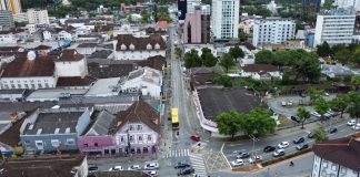 Trecho de rua no Centro de Joinville será interditado durante a noite para recapeamento asfáltico