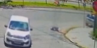 VÍDEO – Discussão no trânsito termina em atropelamento de idoso em Joinville