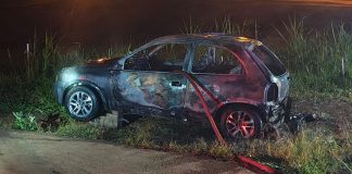 VÍDEO – Suposta traição leva homem a incendiar veículo da ex em Jaraguá do Sul